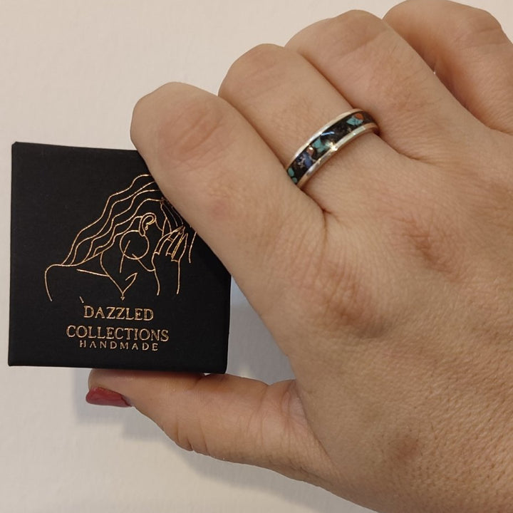 6 mm Double Memorial Inlay Band - Jos Atelier