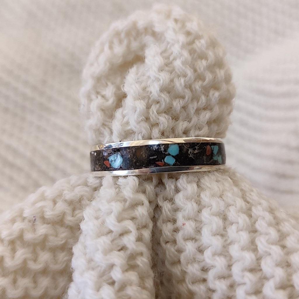 6 mm Double Memorial Inlay Band - Jos Atelier