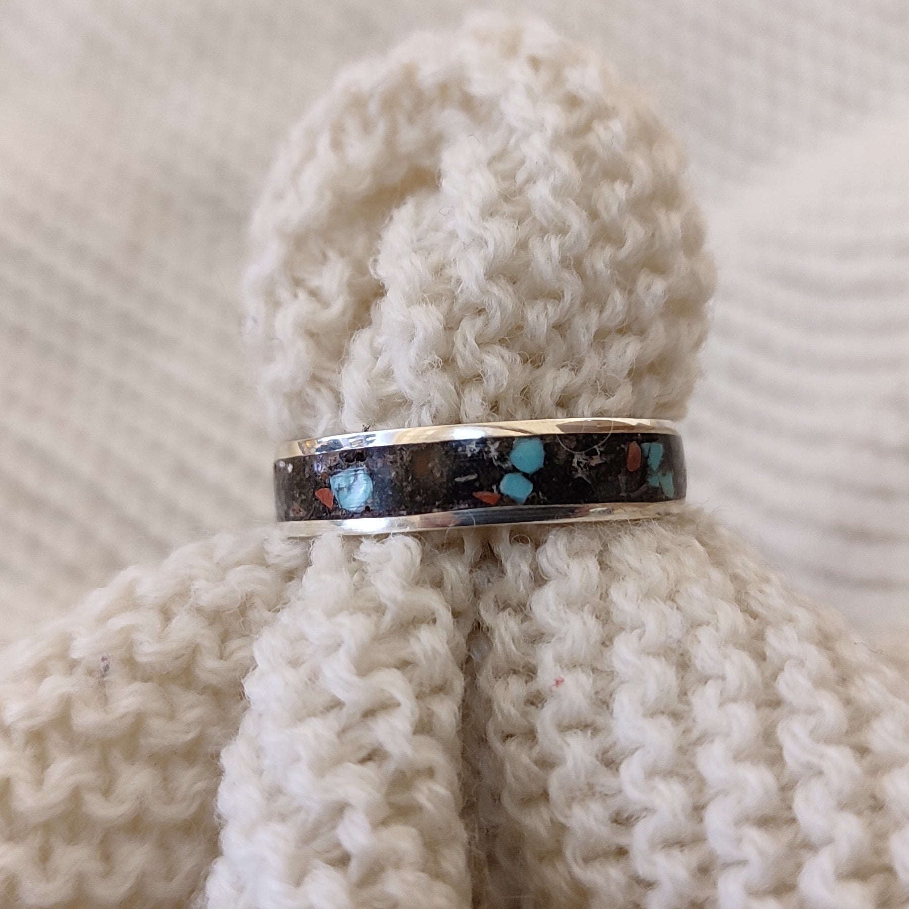 6 mm Double Memorial Inlay Band - Jos Atelier