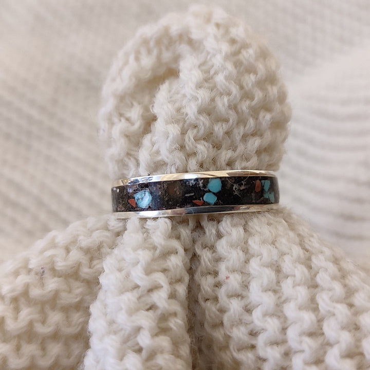 6 mm Double Memorial Inlay Band - Jos Atelier