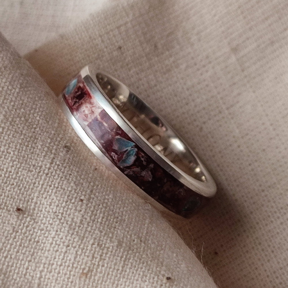 6 mm Double Memorial Inlay Band - Jos Atelier
