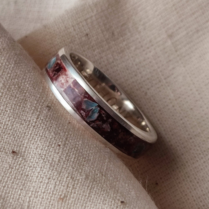6 mm Double Memorial Inlay Band - Jos Atelier
