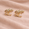 Initial Cufflinks - Hand pierced to perfection