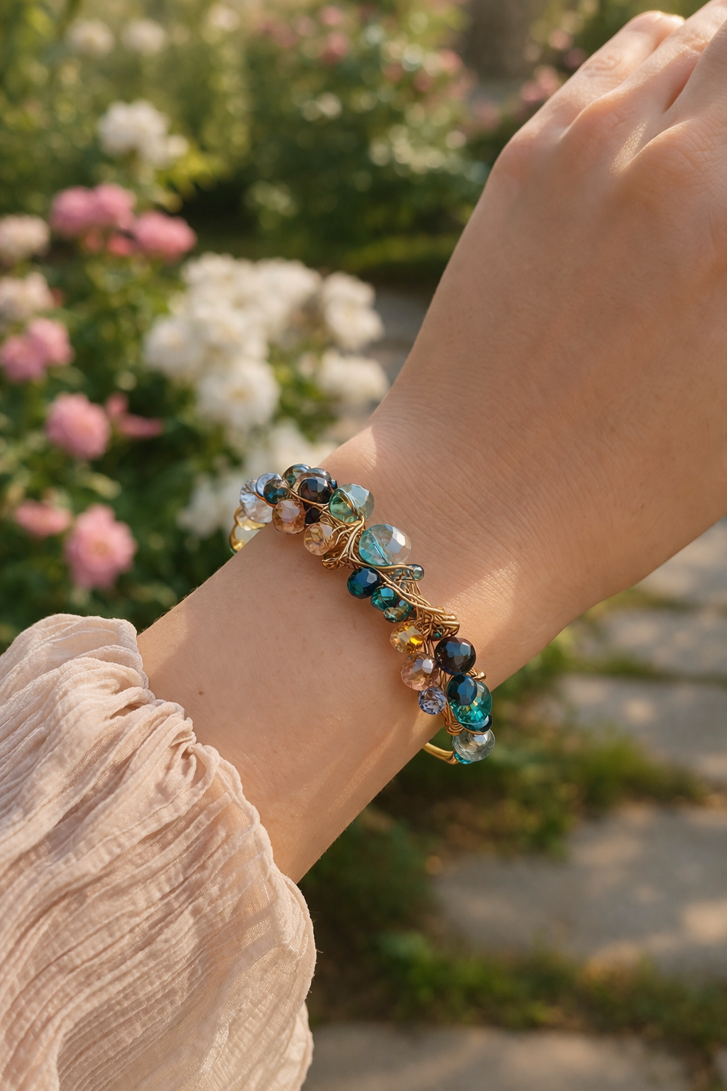 Wire beading Bracelet / Necklace workshop - Private Event