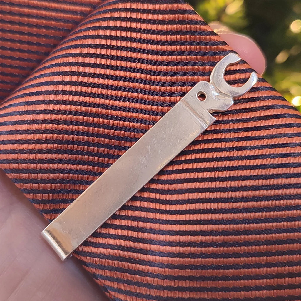 Initial Tie-Clip - Made for Him