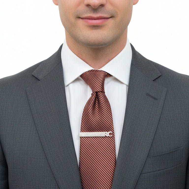 Initial Tie - Clip - Made for Him - Jos Atelier