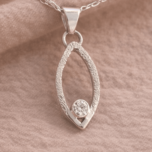 Purity and protection pendant - a gift handcrafted for my niece - Jos Atelier