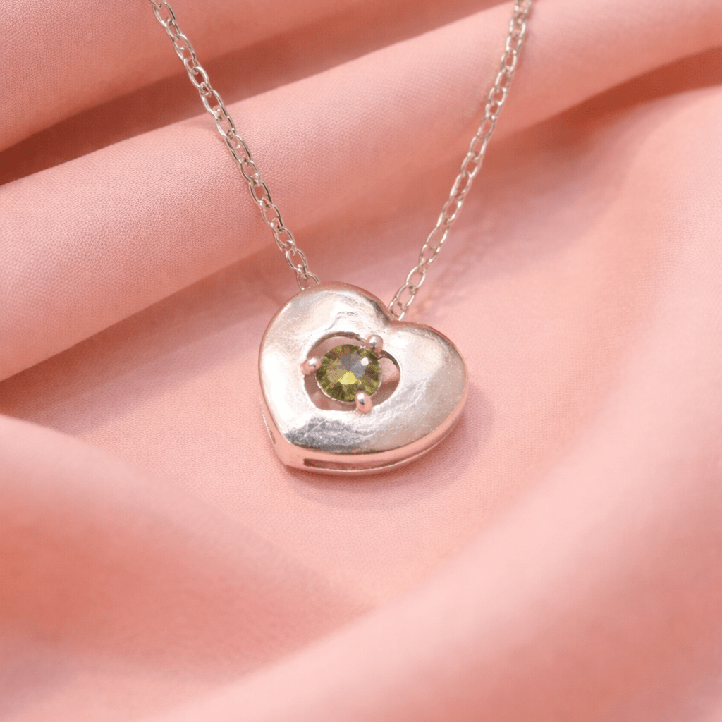 Sterling Silver Birthstone Confirmation Pendant – A Timeless Heirloom Gift - Jos Atelier